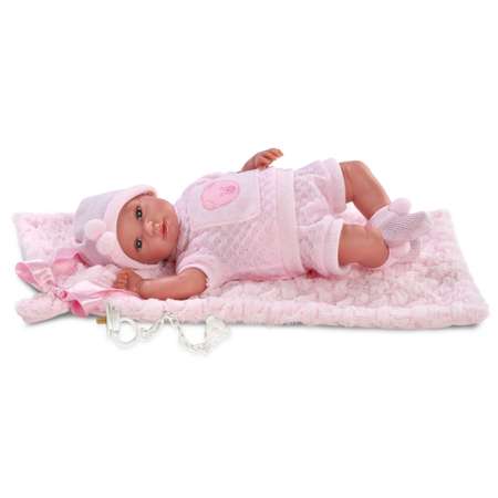 Кукла Llorens 36 см с одеялом