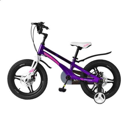 Детский двухколесный велосипед Maxiscoo Ultrasonic делюкс 16 фиолетовый