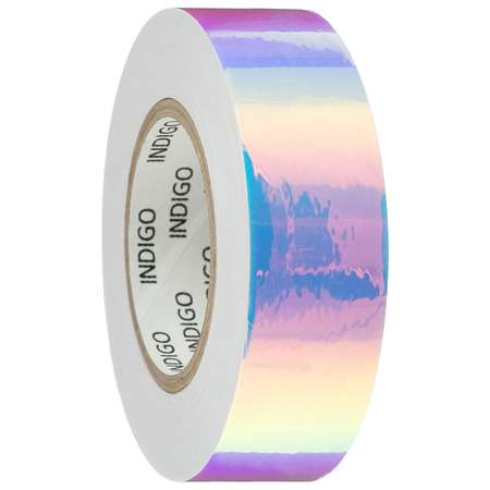 Обмотка Sima-Land Для обруча с подкладкой Mirror rainbow белый