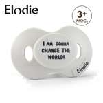 Пустышка Elodie силиконовая change the world