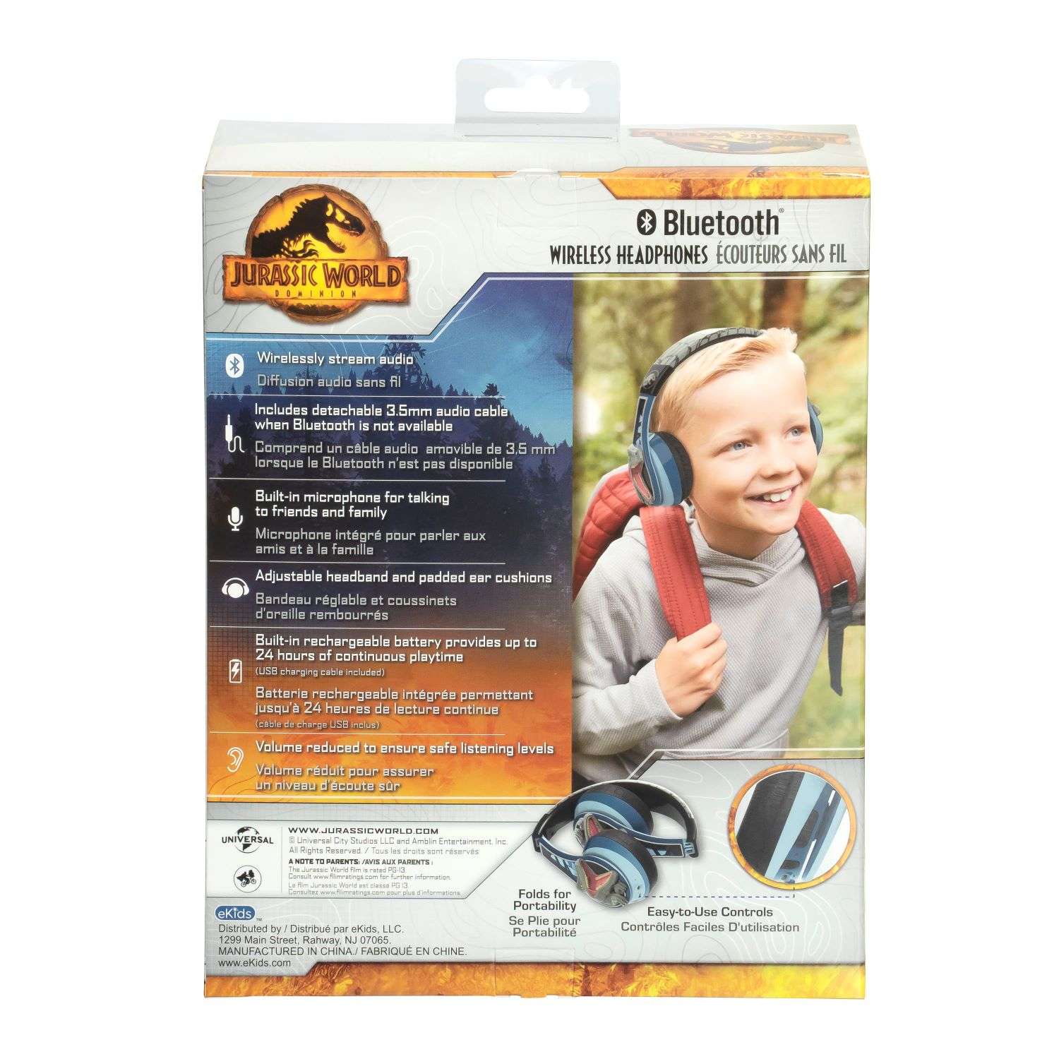 Детские Bluetooth наушники eKids JW-B52 - фото 6