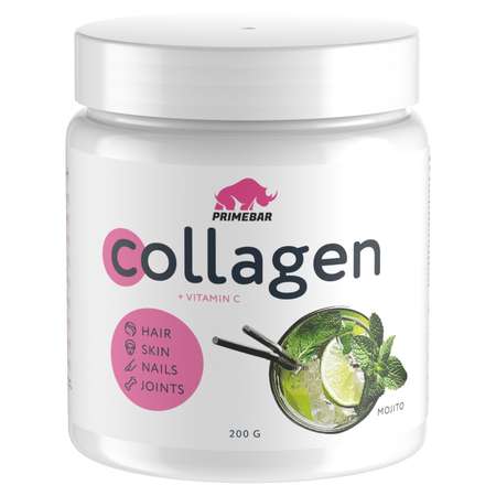 Коллаген Рrimebar Collagen со вкусом мохито 200г Primebar