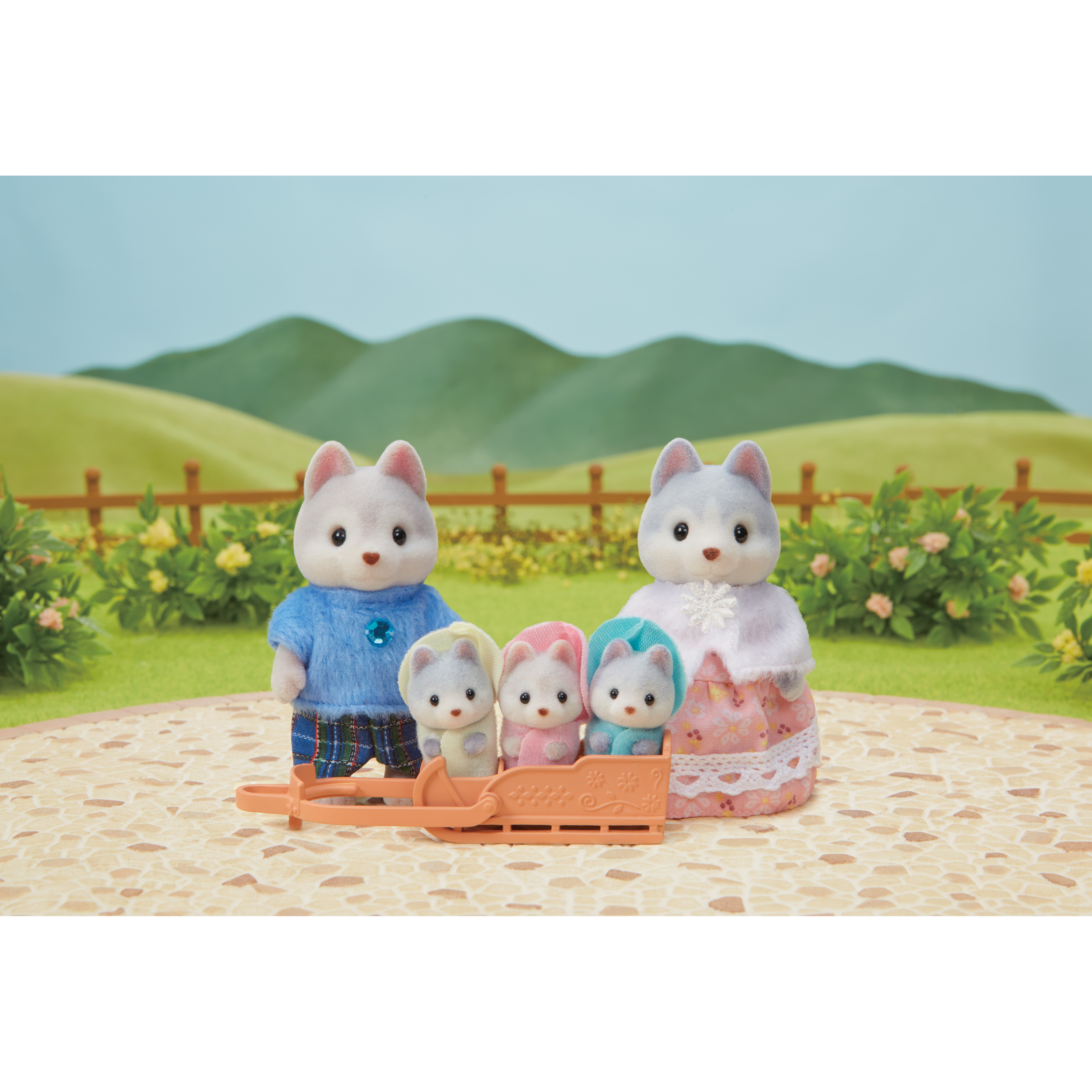 Набор Sylvanian Families Семья Хаски 5636 - фото 2