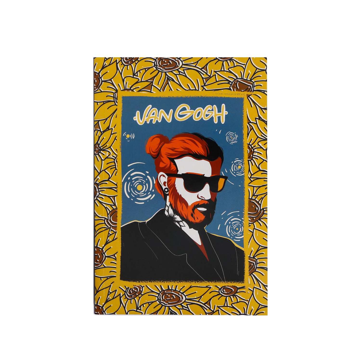Скетчбук ArtFox формат А5 180 листов Van Gogh - фото 1