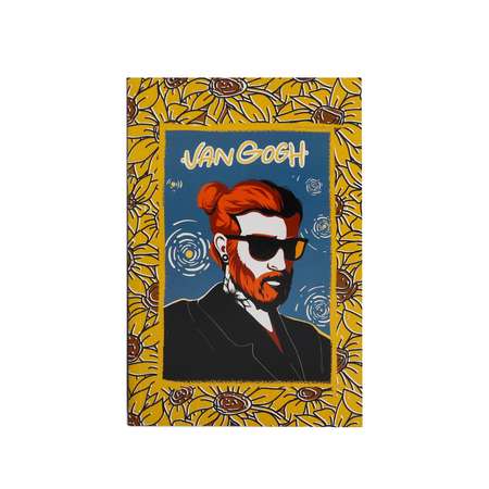 Скетчбук ArtFox формат А5 180 листов Van Gogh