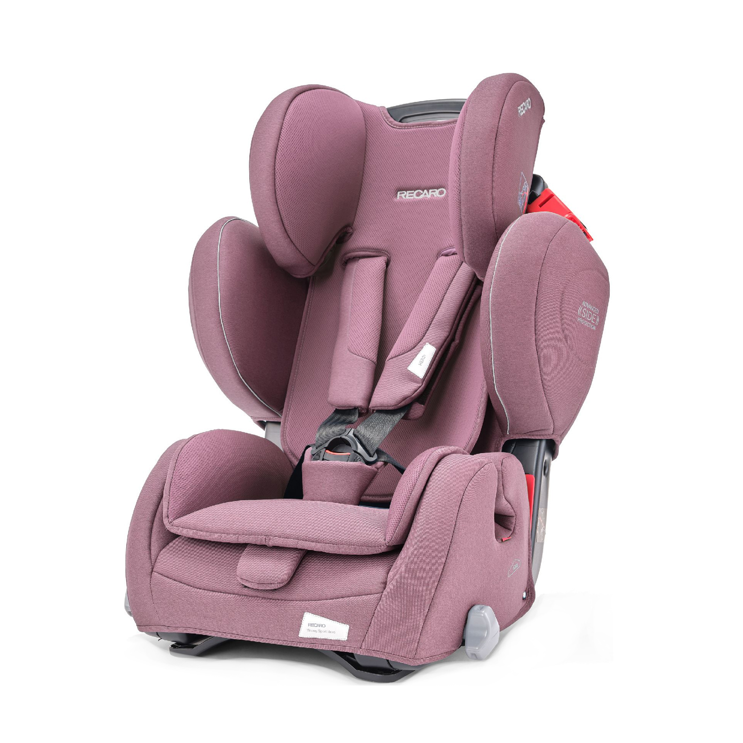 Автокресло Recaro Young Sport Hero 1/2/3 Prime Pale Rose 00088014330050 - фото 1