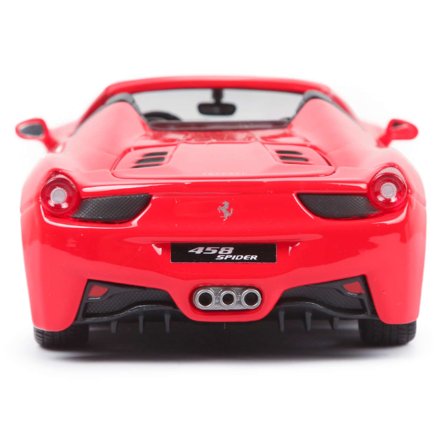 Машина BBurago 1:24 Ferrari 458 Spider Красная 18-26017 18-26017 - фото 4