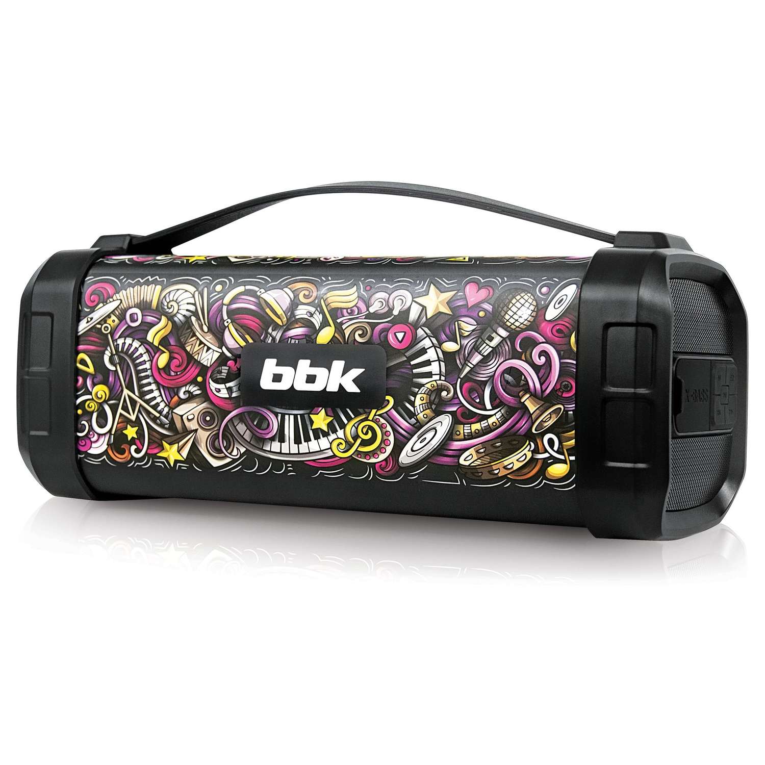 Музыкальная система BBK BTA604 черный/граффити беспроводная - фото 1