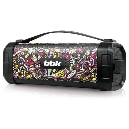 Музыкальная система BBK BTA604 черный/граффити беспроводная
