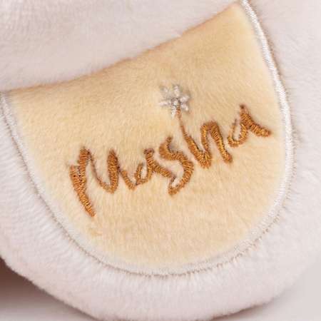 Мягкая игрушка KULT of toys плюшевый медведь masha в подарочной коробке для девочки в шапке 30см