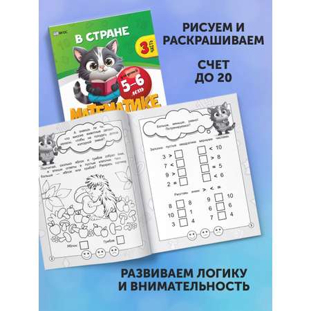 Математика для детей Проспект В стране математике 5-6 и 6-7 лет. Рабочая тетрадь. Комплект из 2 книг