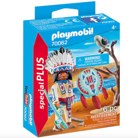 Фигурка Playmobil Индейский вождь