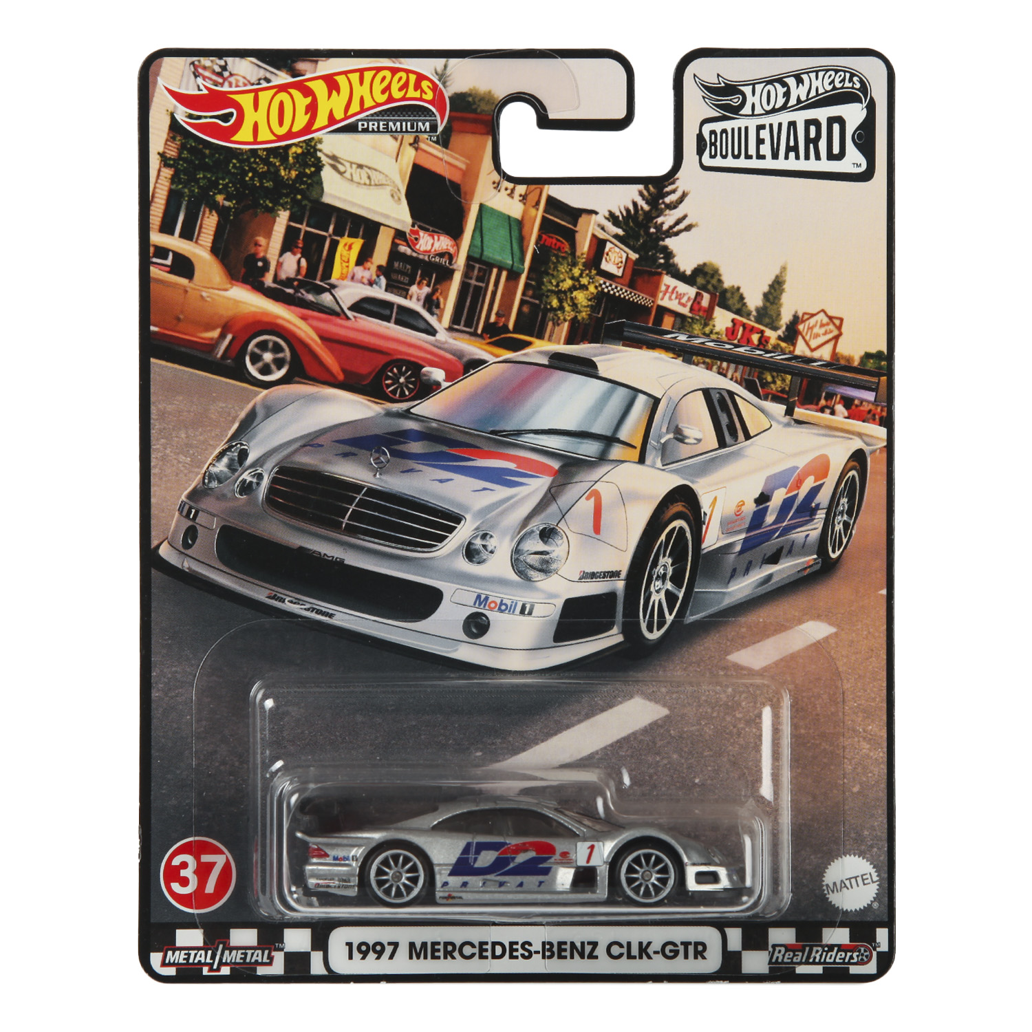 Машинка Hot Wheels Мерседес-Бенц CLK-GTR 1997 купить по цене 999 ₽ в  интернет-магазине Детский мир