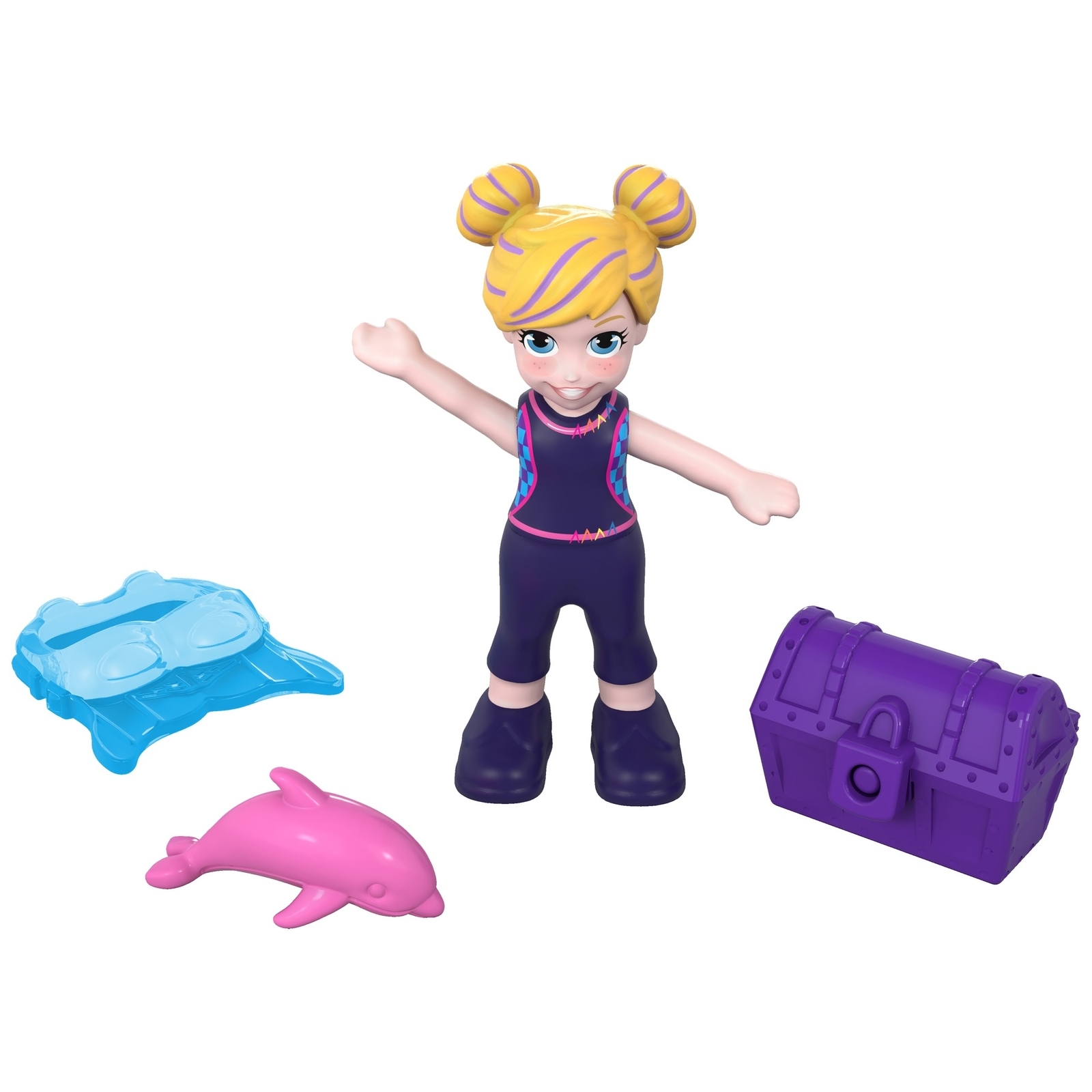 Набор игровой POLLY POCKET 4 компактный FRY33 FRY29 - фото 3