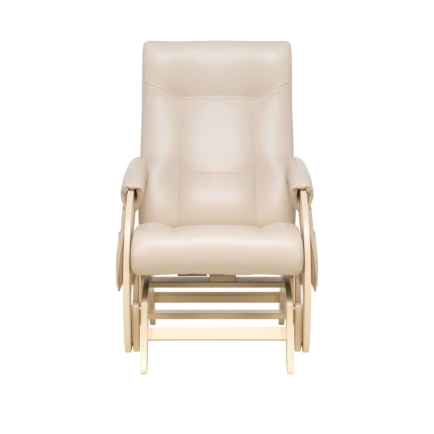 Кресло для кормления Milli Ария с карманами дуб шампань / Polaris Beige - фото 2