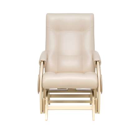 Кресло для кормления Milli Ария с карманами дуб шампань / Polaris Beige