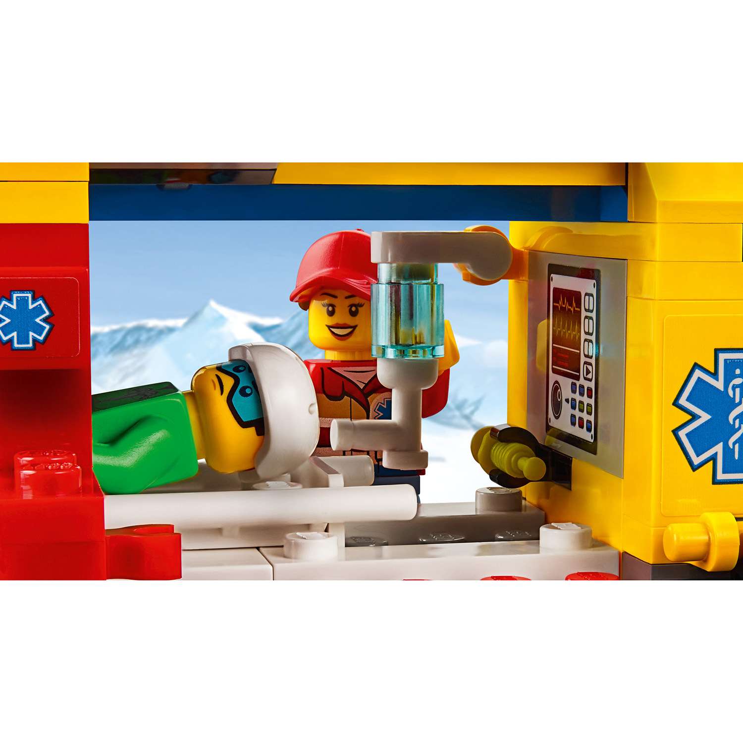 Конструктор LEGO Вертолёт скорой помощи City Great Vehicles (60179) - фото 8