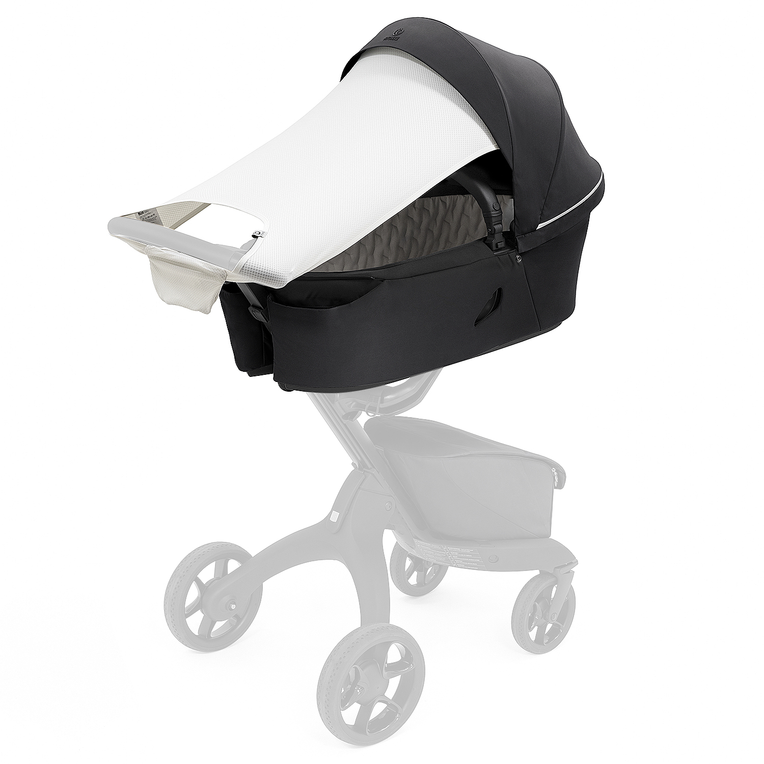 Защита от солнца для коляски Stokke Xplory X Серый 575201 - фото 7