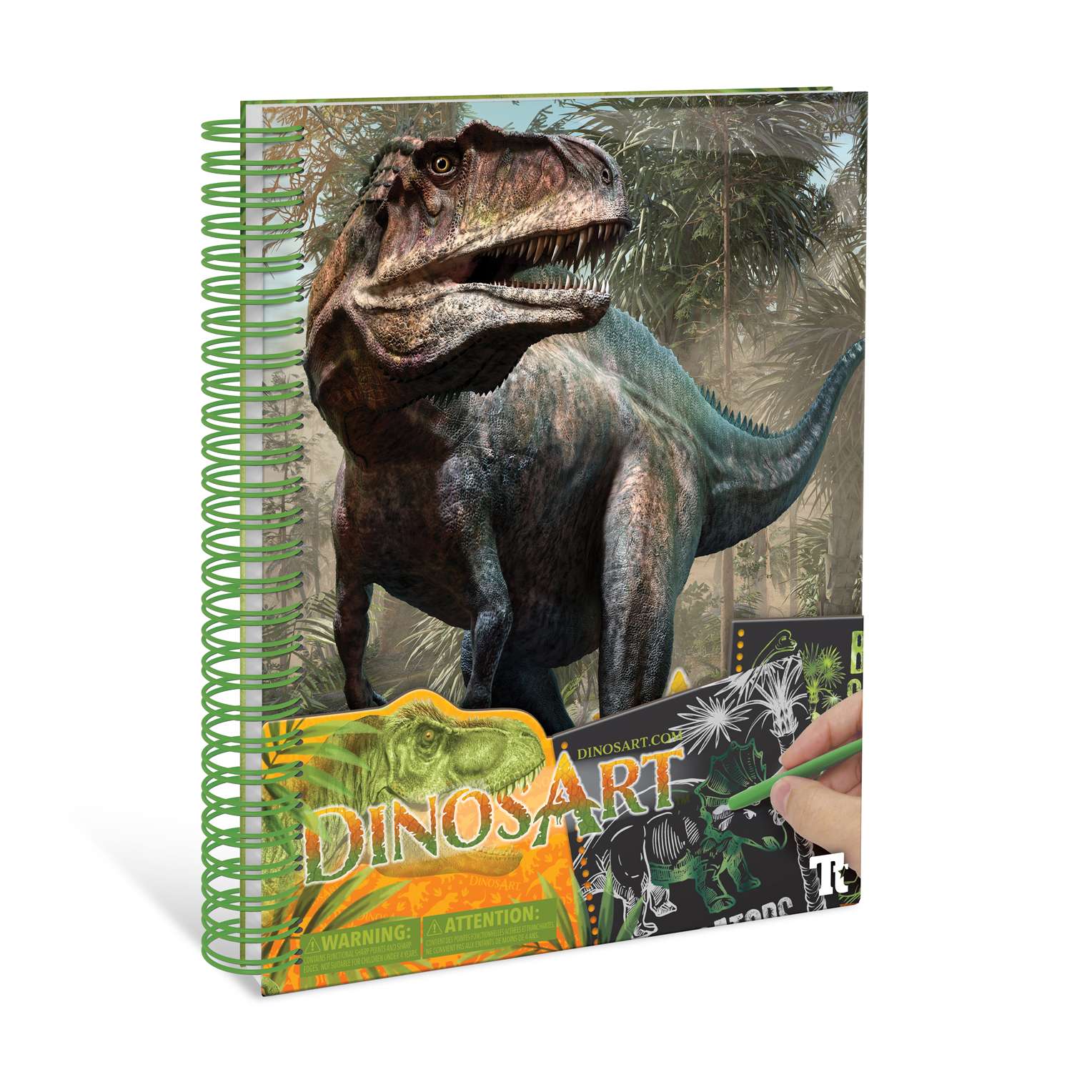 Набор для рисования DinosArt техникой граттаж - фото 6