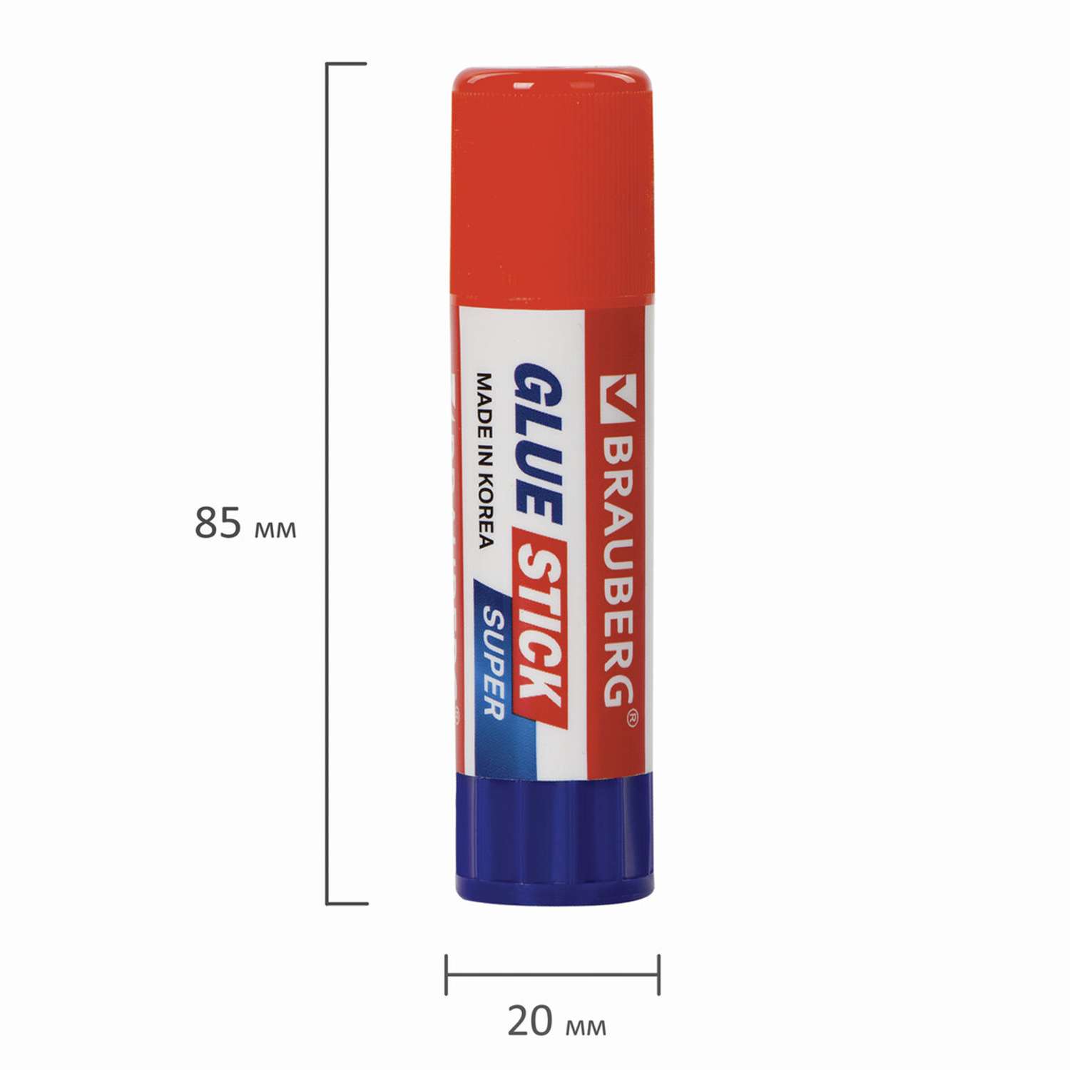 Клей-карандаш Brauberg усиленный выгодная упаковка комплект 30 шт - фото 10