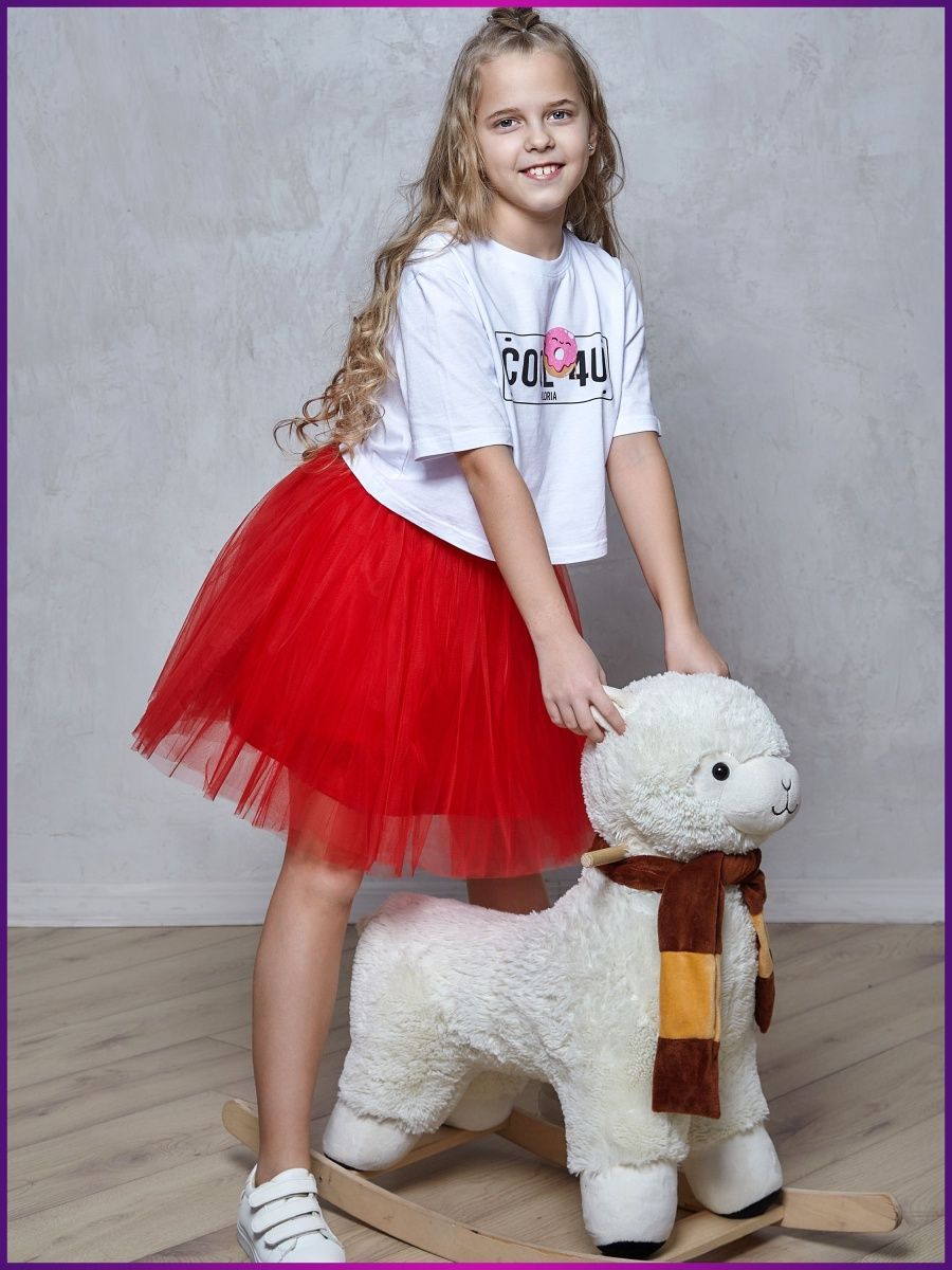 Юбка DALLINA Kids UDN22RED - фото 3