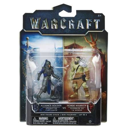 Набор Warcraft Jakks Pacific Воин Солдат 7см 2шт