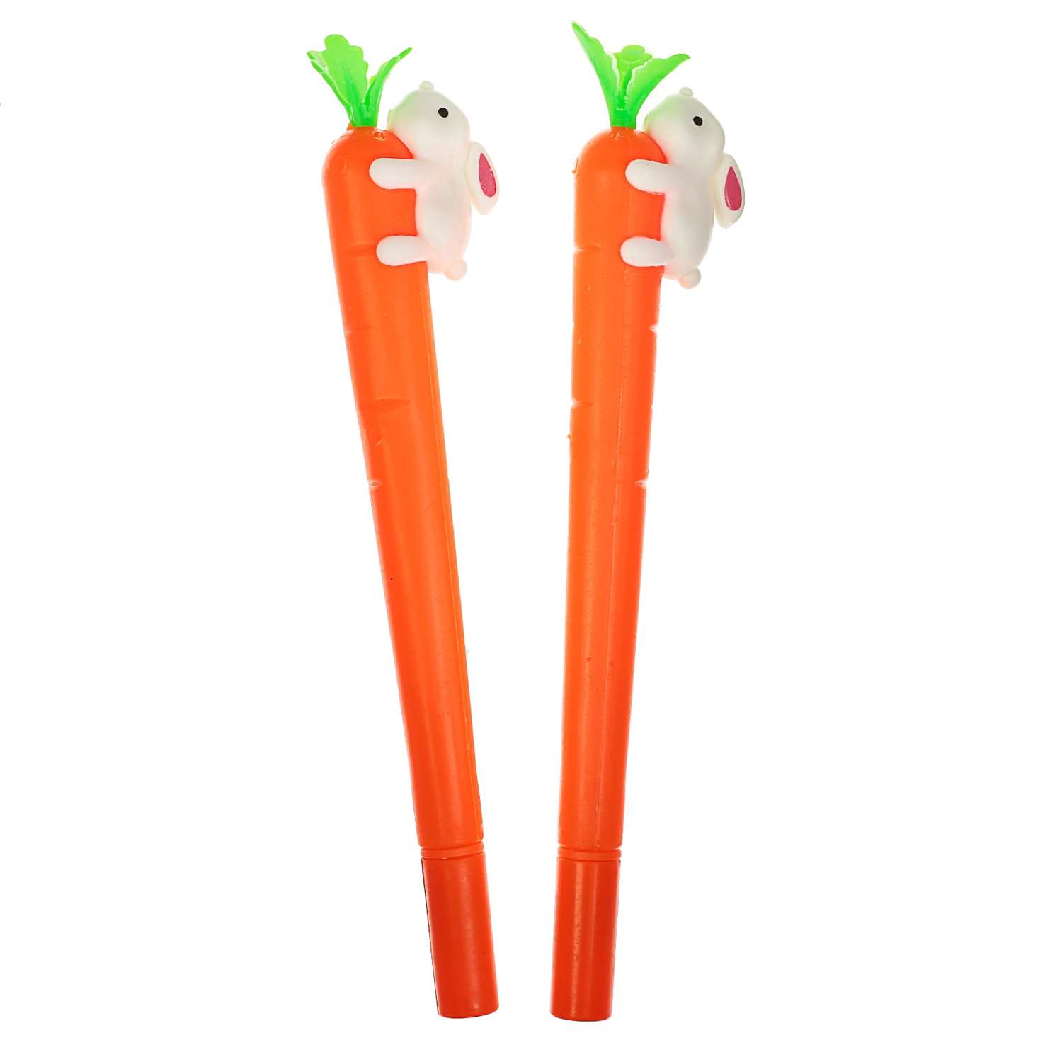 Ручка Calligrata гелевая «Морковь с зайкой» - фото 2