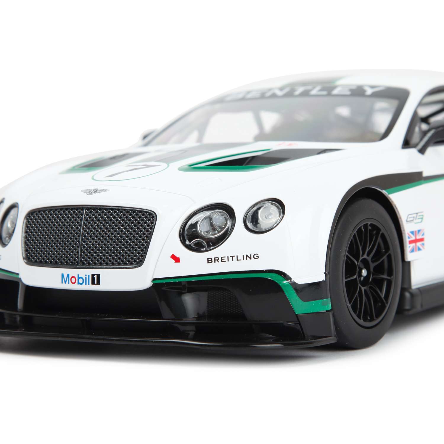 Машина Rastar РУ 1:14 Bentley Contin.GT3 Белая - фото 6