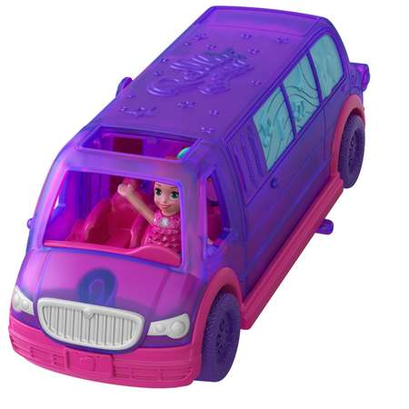 Набор игровой POLLY POCKET Полливиль машинка Лимузин для вечеринок GGC41