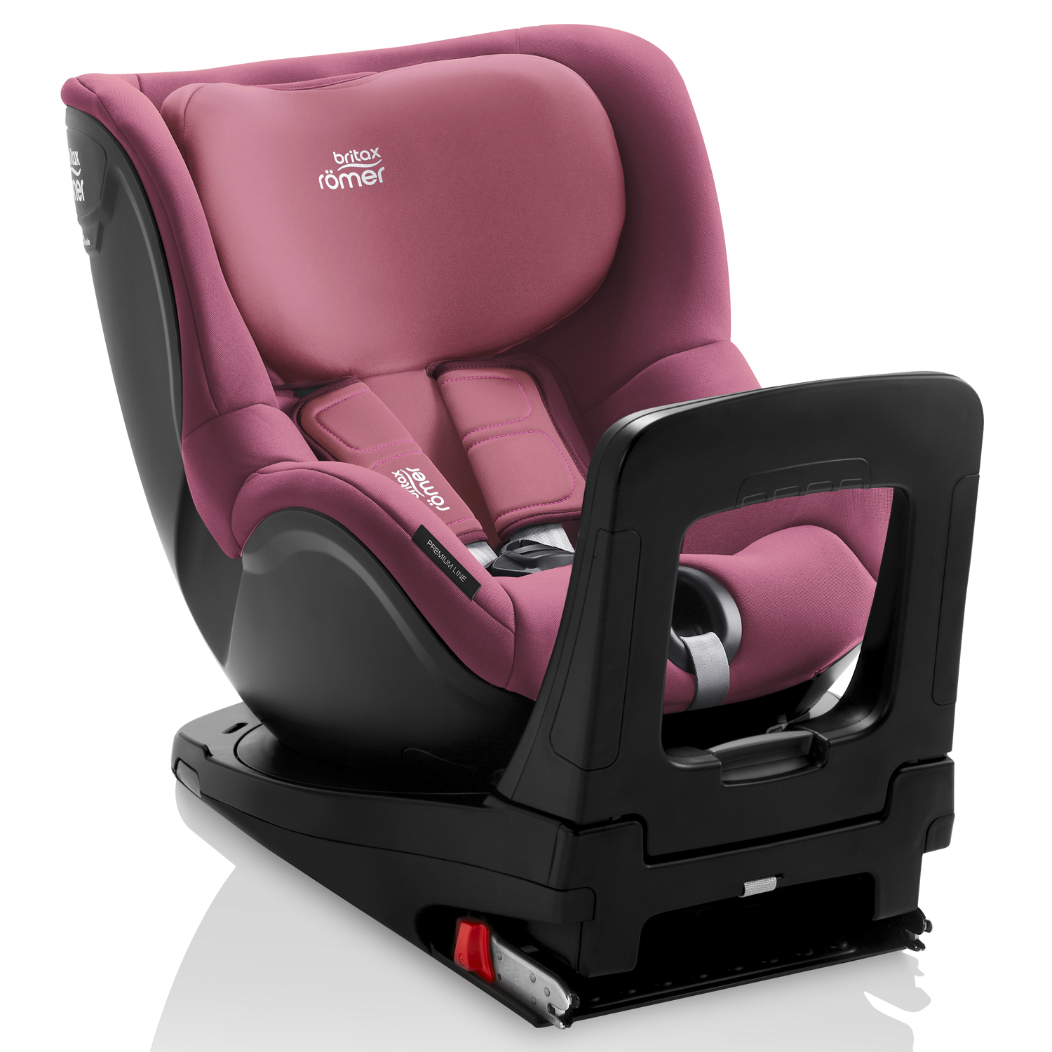 Автокресло Britax Roemer Dualfix i-Size Wine Rose Trendline - фото 5