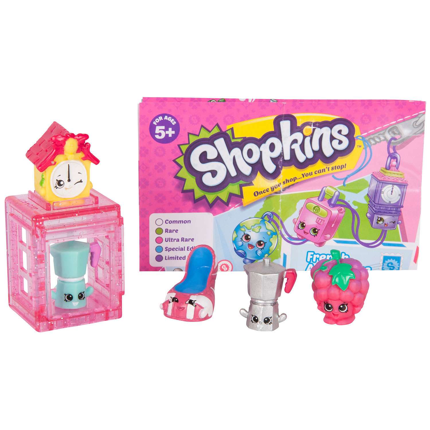 Набор фигурок Shopkins 5шт Европа в непрозрачной упаковке (Сюрприз) - фото 6