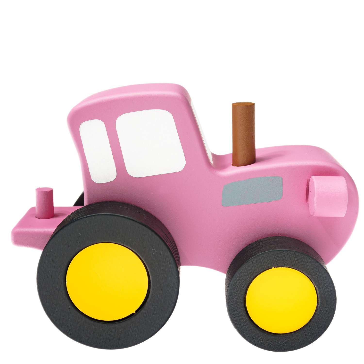 Машинка BochArt Синий трактор розовый ВТ1016 - фото 3