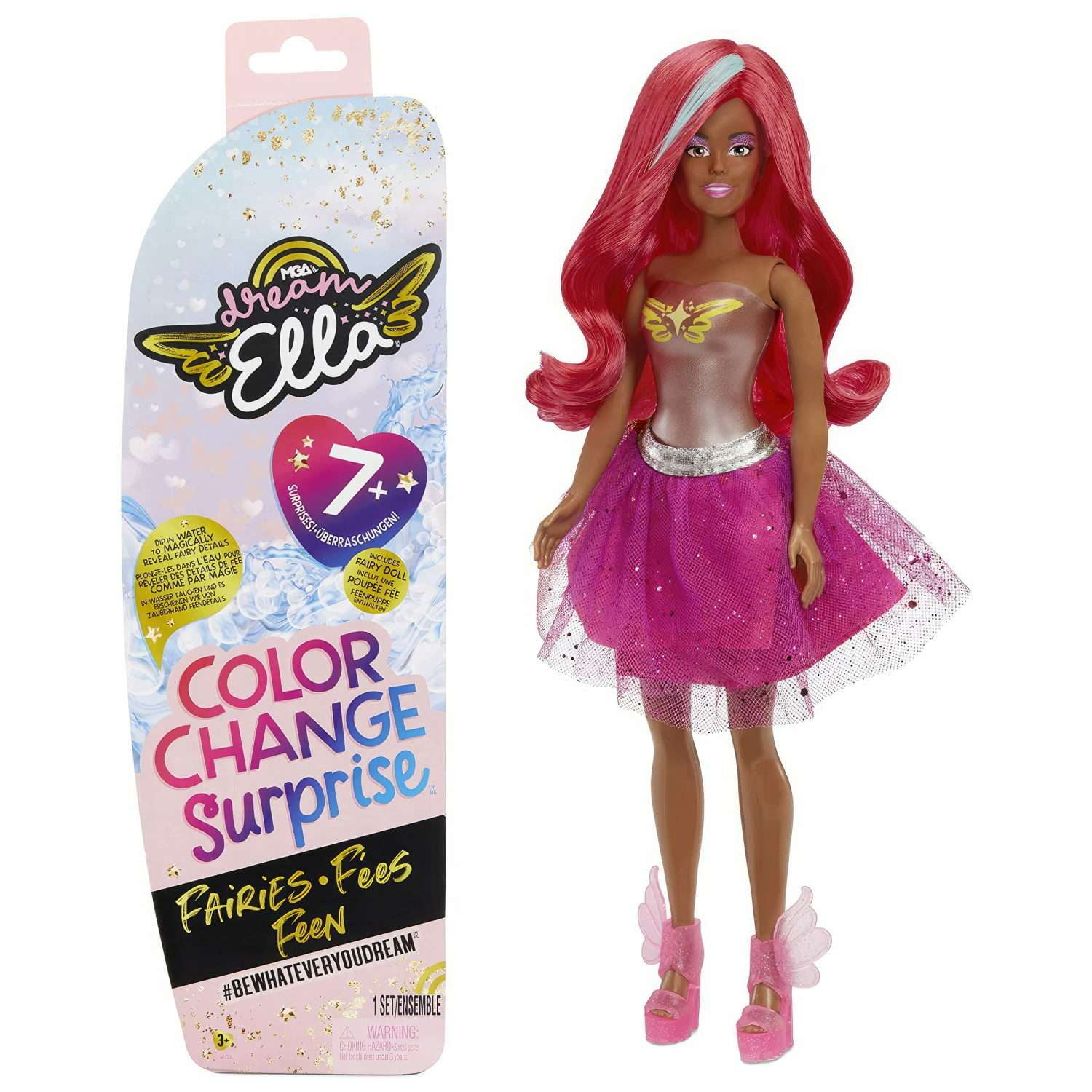 Кукла-сюрприз MGA Dream Ella меняющая цвет Yasmin 578024 - фото 1