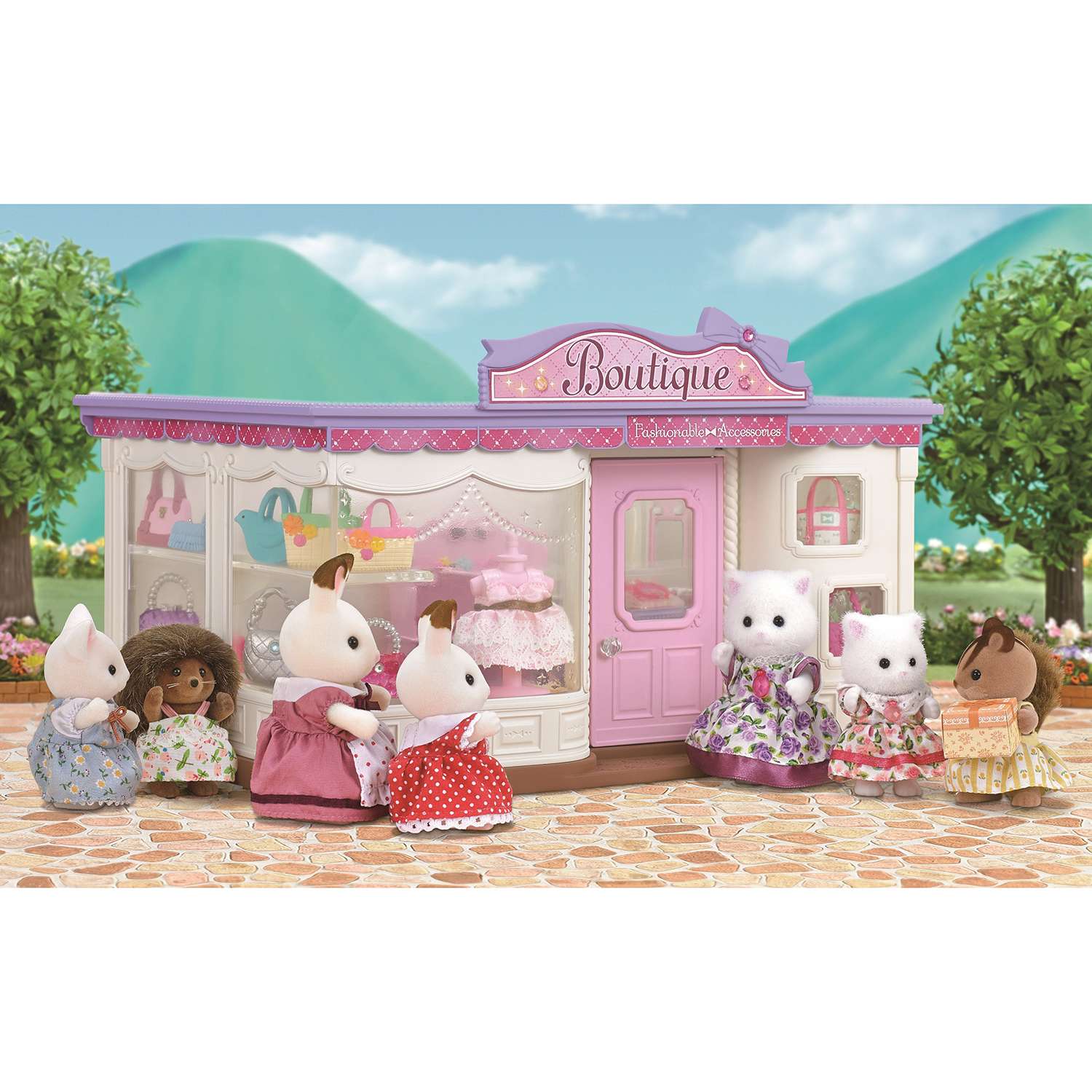 Набор Sylvanian Families "Модный бутик" (5234) - фото 8