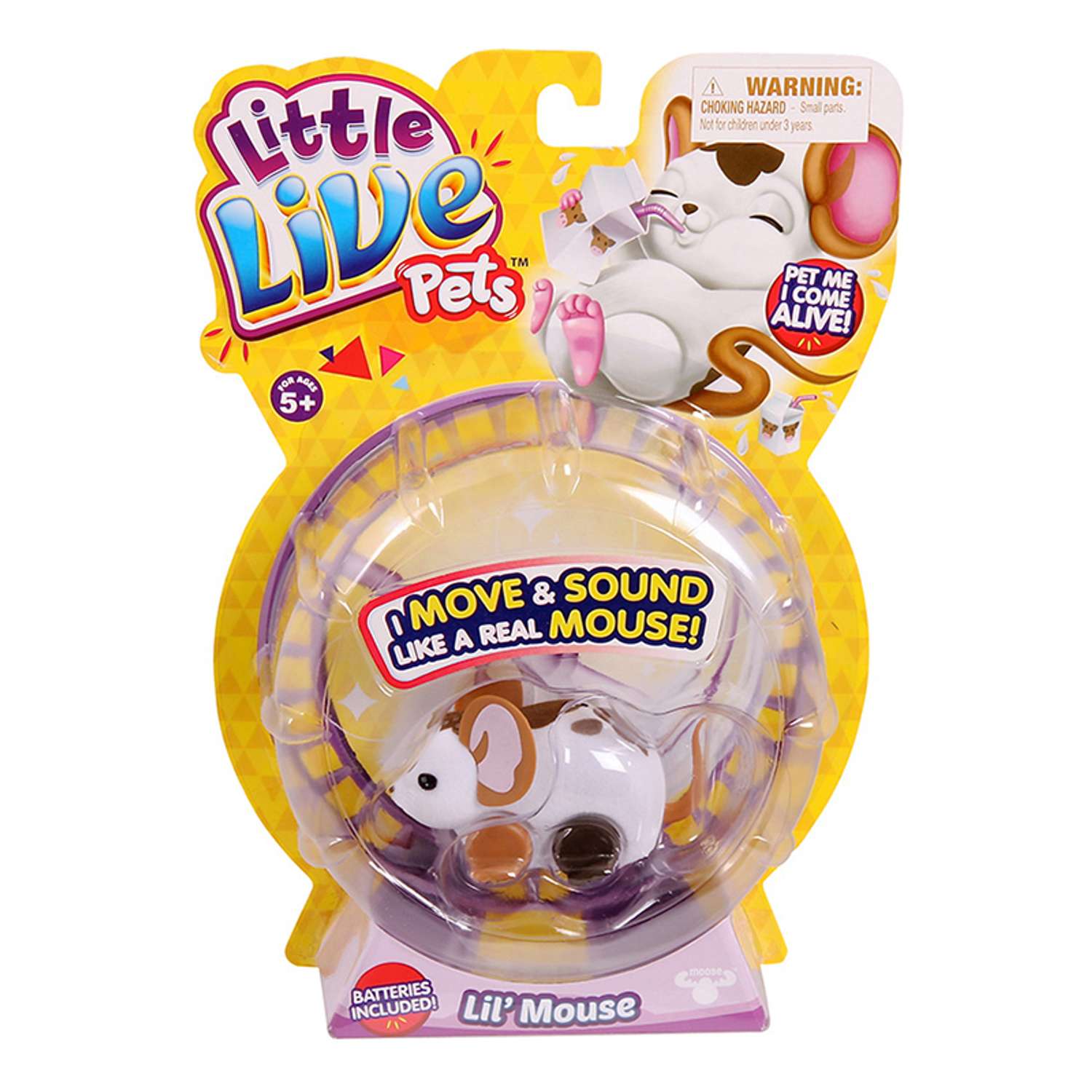 Мышка Little Live Pets в ассортименте - фото 5