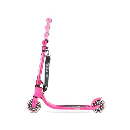 Самокат BLaDe SPORT Kids Jimmy розовый/металлический со светящимися 125 мм колёсами