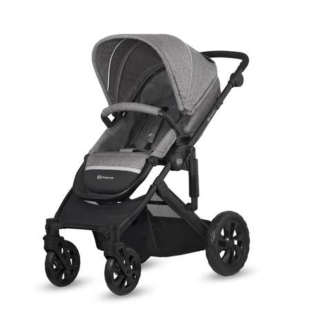 Коляска 3в1 Kinderkraft Prime Lite gray