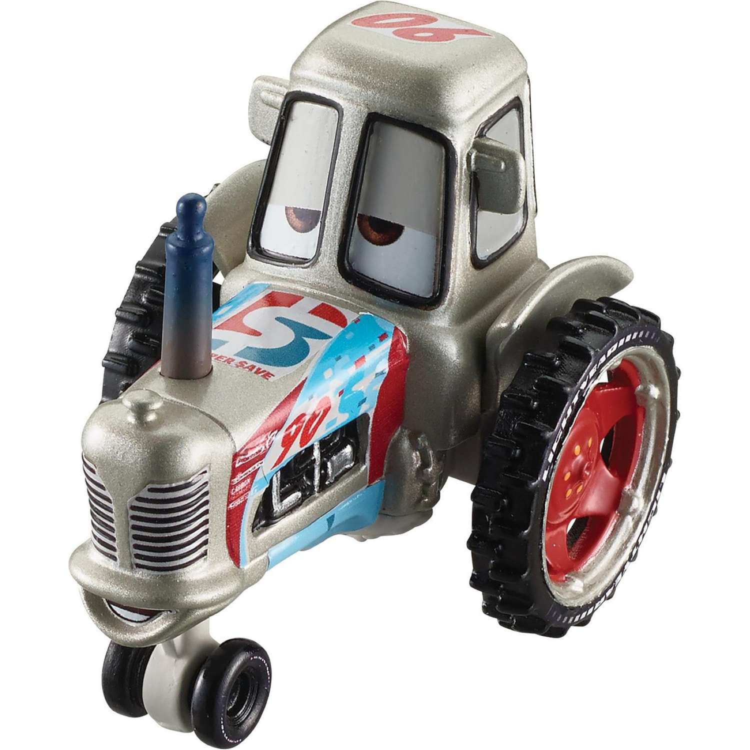 Трактор Cars Герои мультфильмов масштабная Бампер Сэйв гоночный GCD07 DXV29 - фото 5