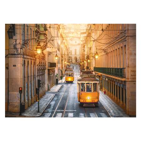 Пазл 1000 деталей Cherry Pazzi Лиссабонские трамваи