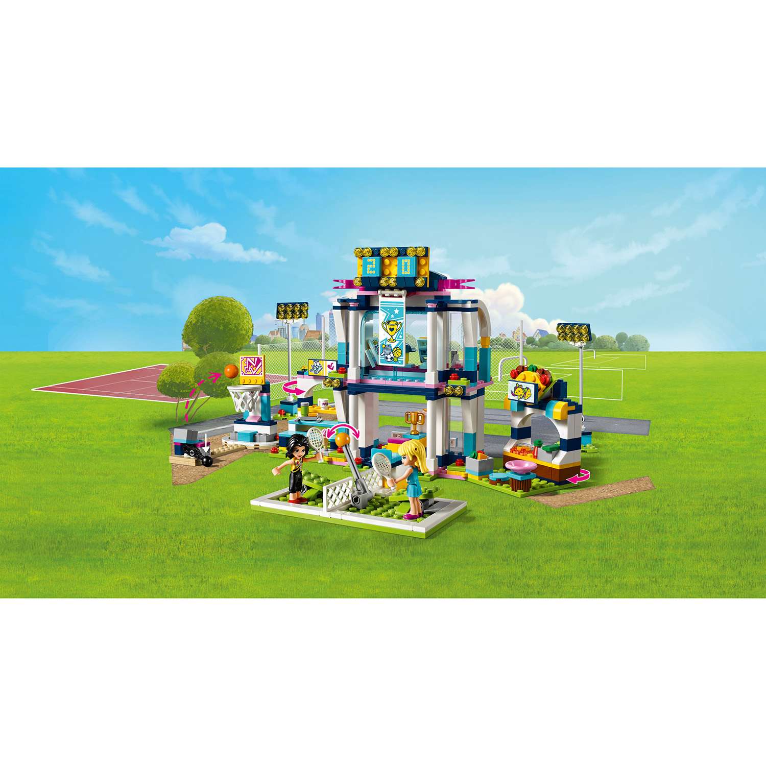 Конструктор LEGO Спортивная арена для Стефани Friends (41338) - фото 5