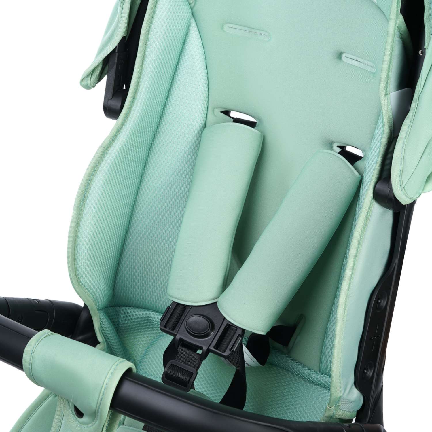 Детская прогулочная коляска BabyRox GO Черный /зеленый - фото 12