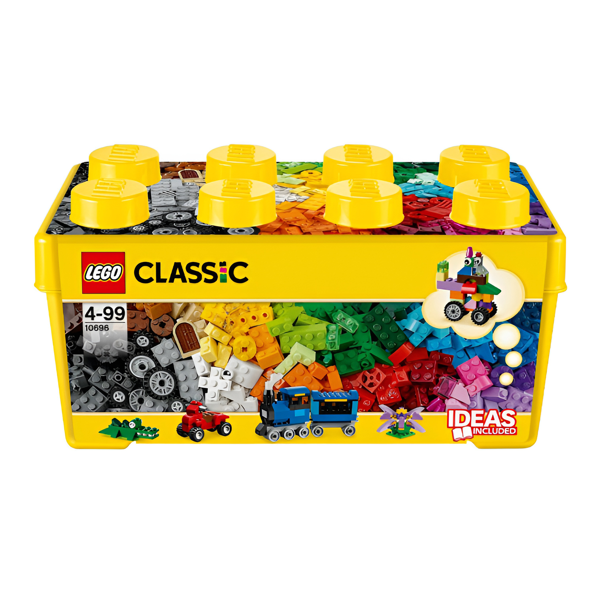 Конструктор LEGO Classic Набор для творчества среднего размера 10696 купить  по цене 6282 ₽ в интернет-магазине Детский мир