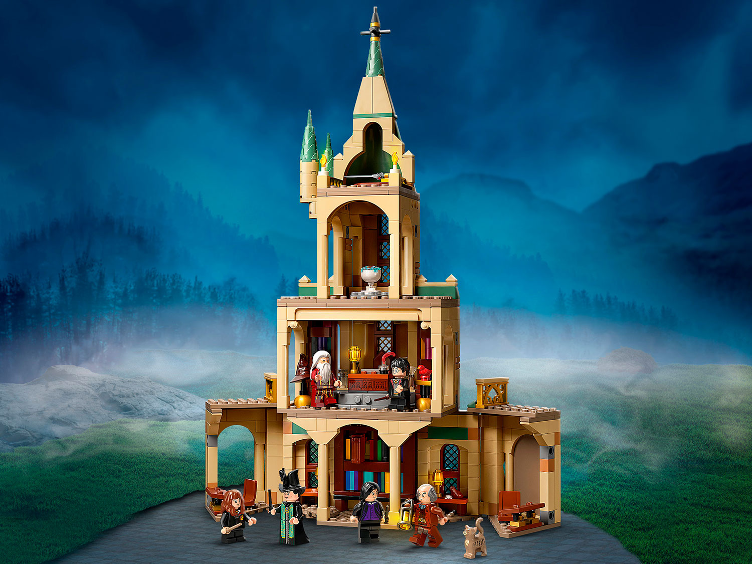 Конструктор LEGO HARRY POTTER Хогвартс кабинет Дамблдора - фото 8