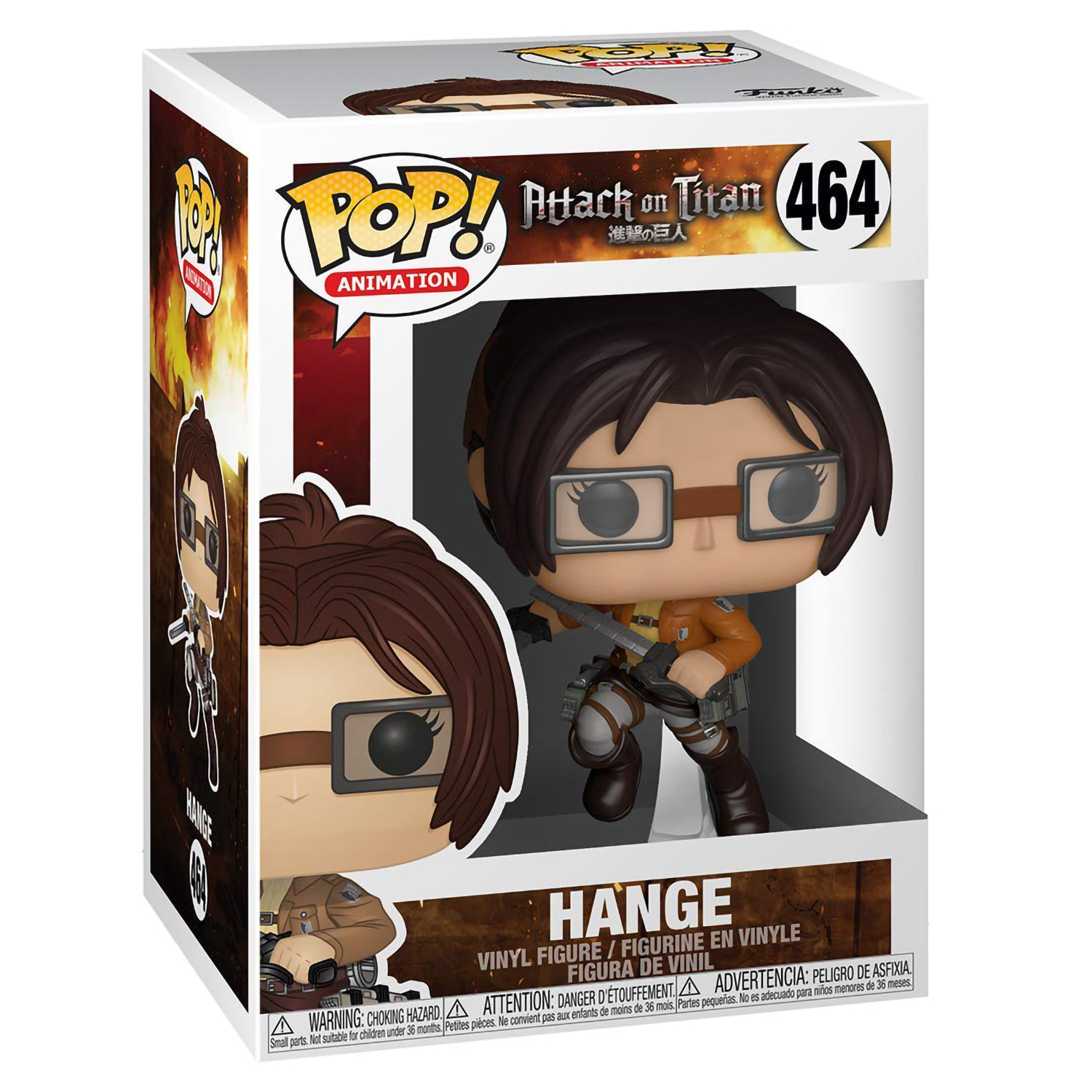 Фигурка Funko POP! Animation Attack on Titan S3 Hange (464) 35679 - фото 2