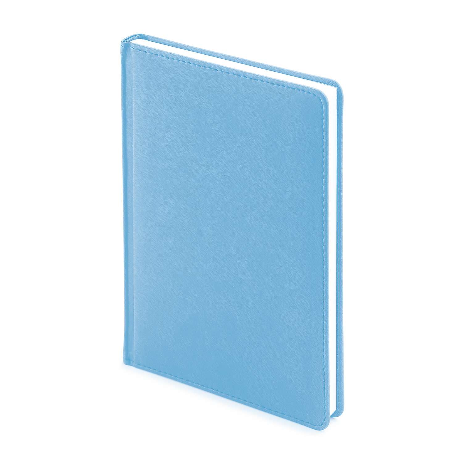 Набор подарочный Альт Velvet небесно-голубой А5 145х205 мм ежедневник и ручка - фото 2