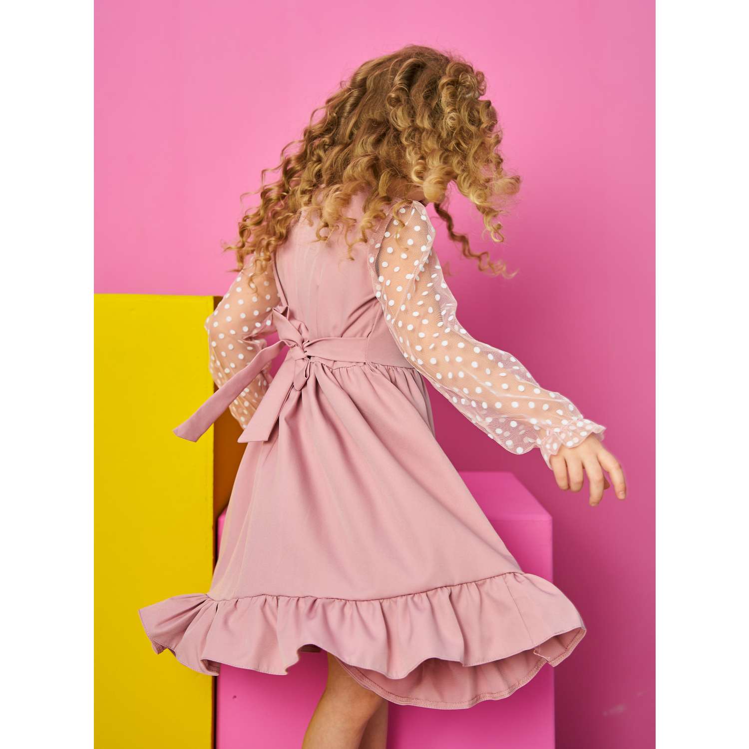 Платье Sofisha kids Plat.barbie-pudra - фото 12