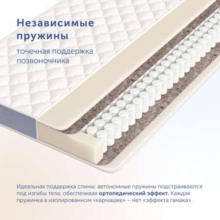 Матрас buyson BuySunny от 3 до 7 лет 160х80 см