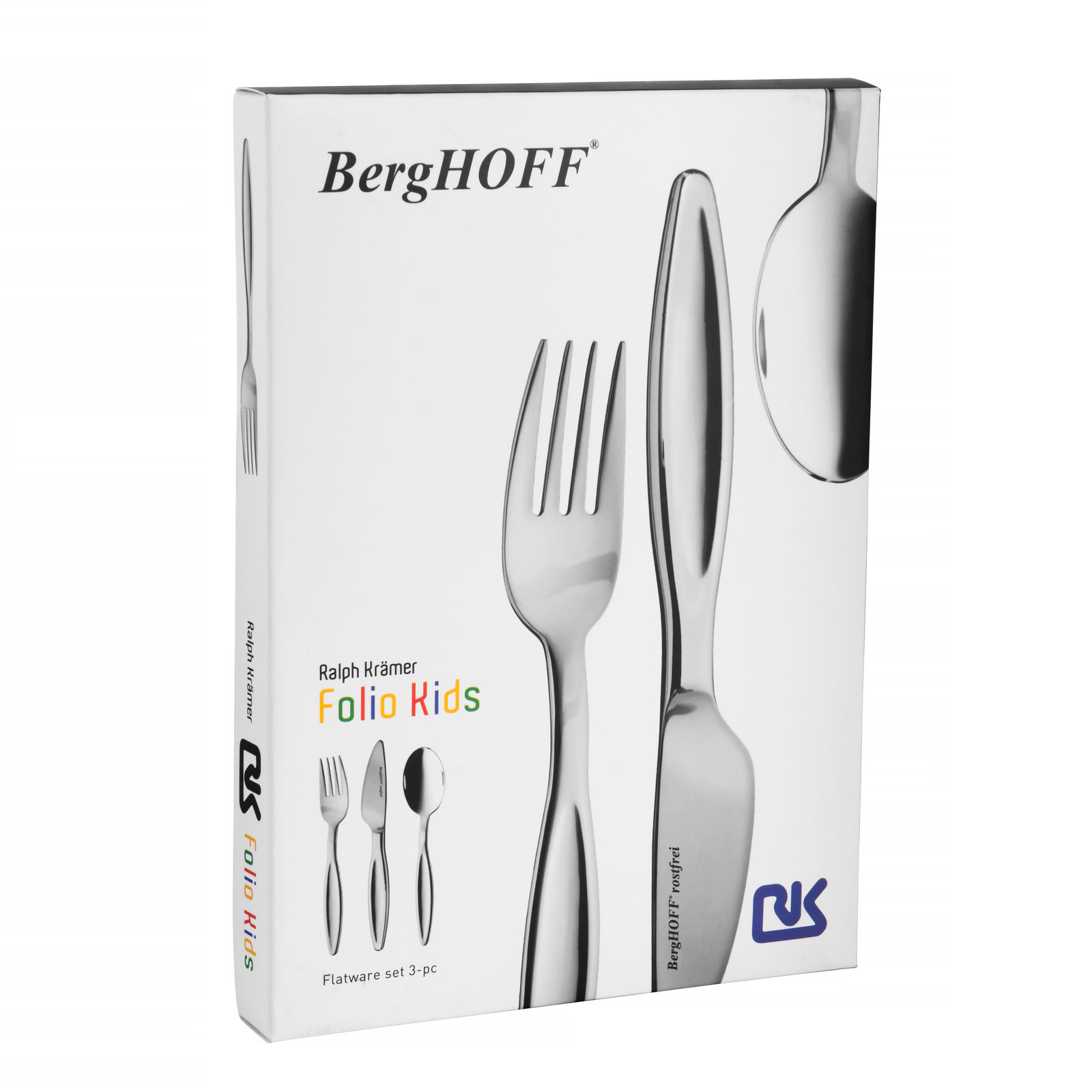 Набор столовых приборов BergHOFF Folio Kids 3 предмета - фото 3