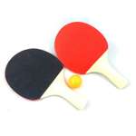Игровой набор Deex Настольный теннис 2 ракетки 23 см мячик 3.5 см в полибеге