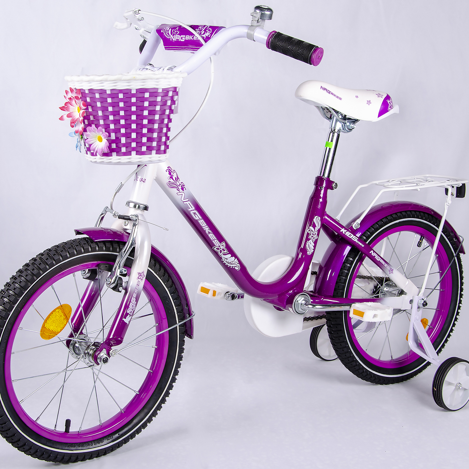 Велосипед NRG BIKES DOVE 16 violet-white - фото 3